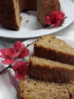 Una foto de Torta de banana y dulce de leche