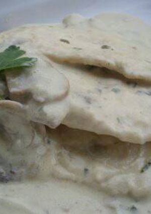 Una foto de Pechugas de pollo al queso