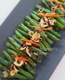 Green Beans in Oyster sauce
