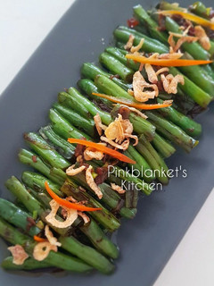 A picture of Green Beans in Oyster sauce.