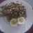Habas con cebolla y pollo