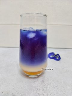 Foto resep Es Telang Yakult Madu