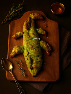 Foto resep Roti Buaya (Pandan)