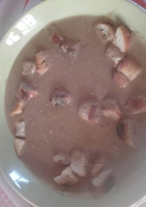 Padlizsán krémleves recept fotója