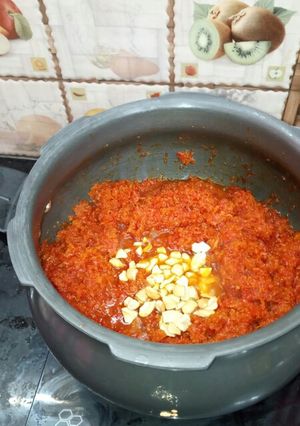 A picture of Carrot Halwa (Gajar ka Halwa).