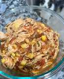 Crockpot Mexican Pulled Chicken