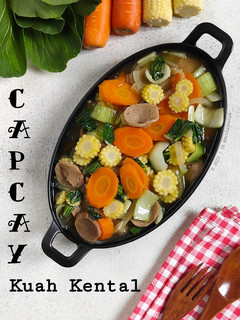 Foto resep Capcay Kuah Kental