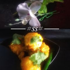 A picture of Spicy Dum aloo.