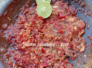 Foto resep Sambel Panggang Matang (ikan asap)