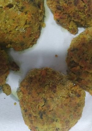 Una foto de Hamburguesas de soja texturizada