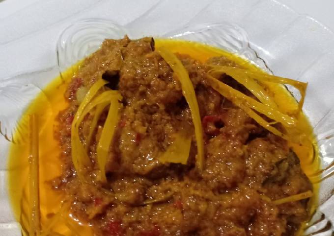 Rendang daging