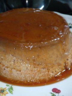 Una foto de Flan de dulce de leche