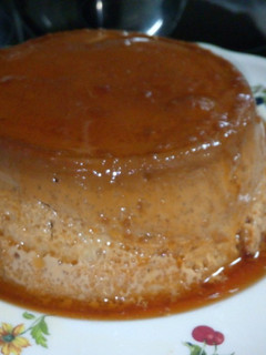 Una foto de Flan de dulce de leche