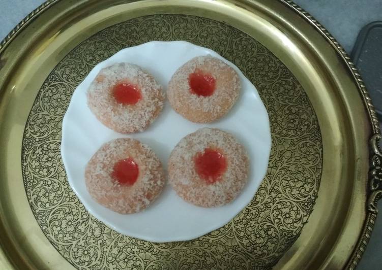 Easiest Way to Prepare Homemade Coconut Rose Peda