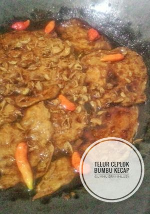 Foto resep Telur Ceplok Bumbu Kecap