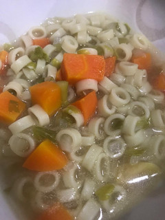 Una foto de Sopa de fideos