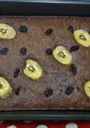 Foto resep Banana cake cukup whisk doang