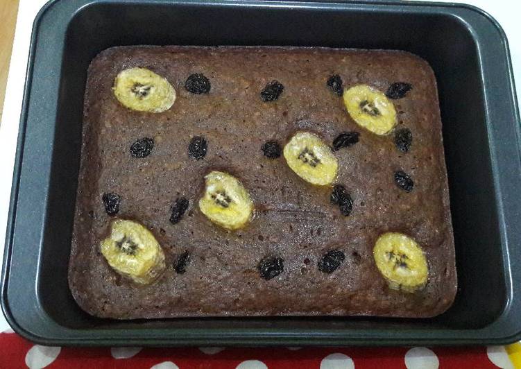 Banana cake cukup whisk doang