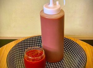 Une photo de Ketchup de betteraves