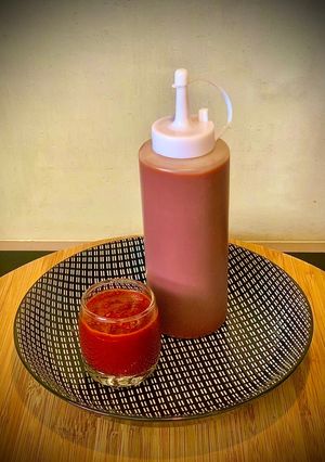Une photo de Ketchup de betteraves