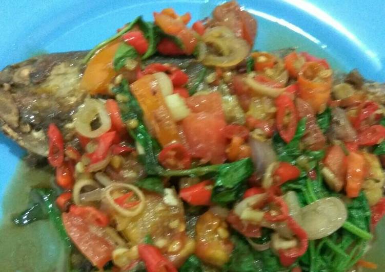 Cara mudah meracik Peda Siram Sambal Sereh, Anti Gagal