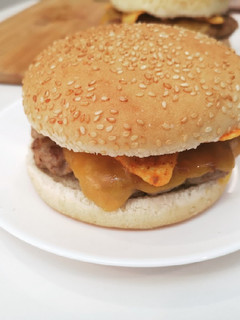 Foto principal de Hamburguesas con nachos//