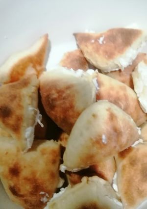 صورة لوصفة مثلثات اللبنة