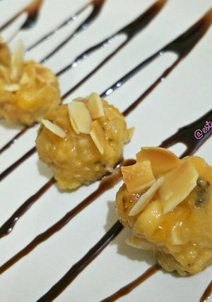Foto resep Banana Almond Slice