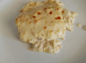 Foto principal de Bacalao con salsa de puerros y nata