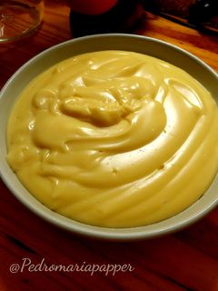 Una foto de Crema pastelera. (Thermomix)