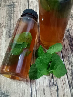 Foto resep Lemon Honey Mint Tea - Diet Drink