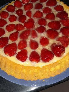 Gyümölcstorta recept fotója