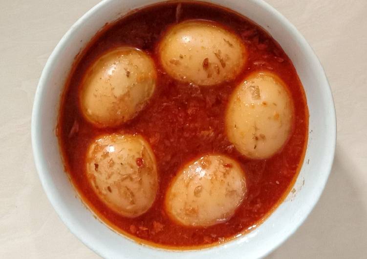 Resep Semur Telor Mudah