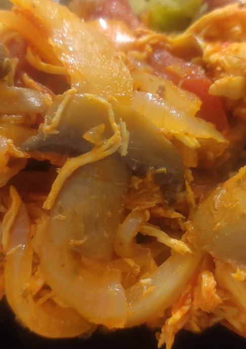Una foto de Tinga de pollo especial 😋
