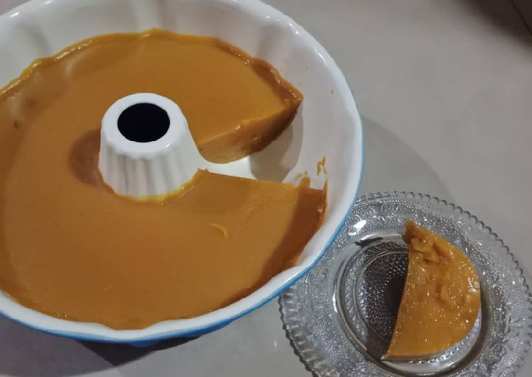 Resep masakan Puding labu kuning | Cara Buat Puding labu kuning Yang Lezat Sekali