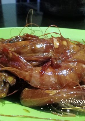 Foto resep Udang manis saus tiram