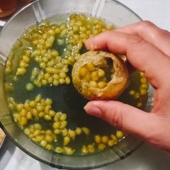 A picture of Pani puri.