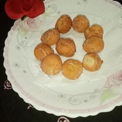 A picture of Curd sweet balls.
