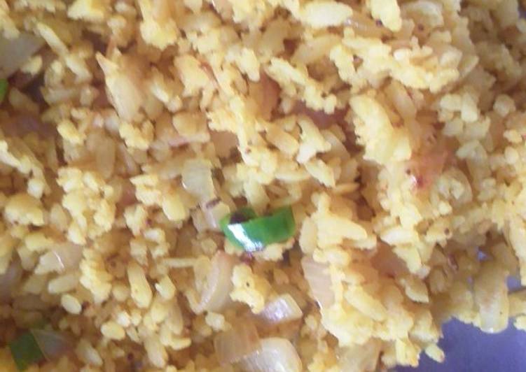 Steps to Prepare Quick Poha