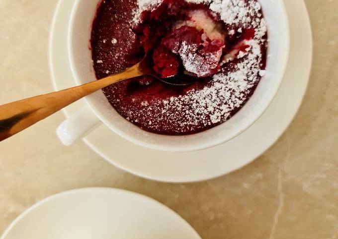 Recipe of Speedy Red velvet mug cake
