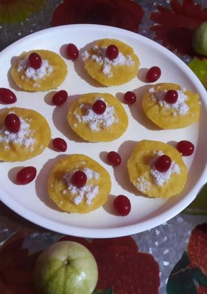A picture of Palm idli.