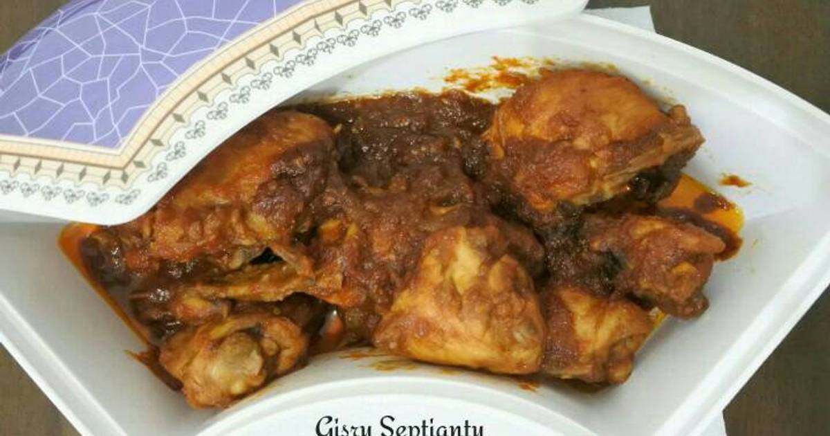 Resep Ayam Kecap Pedas oleh Gisry Septianty - Cookpad