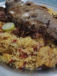 صورة لوصفة كبسه السمك😋