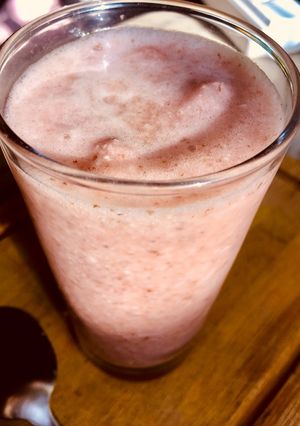 Foto de Suco funcional de Abacaxi e Morango Fit