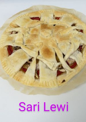 Una foto de Tarta de hojaldre en Horno microondas (6 ingredientes)