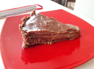 Una foto de Tarta chocolatosa saludable