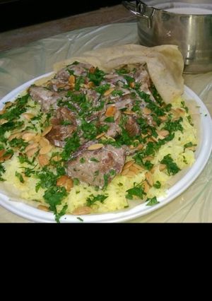 صورة لوصفة المنسف الاردني