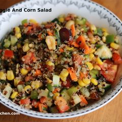 A picture of Quinoa Veggie And Corn Salad.