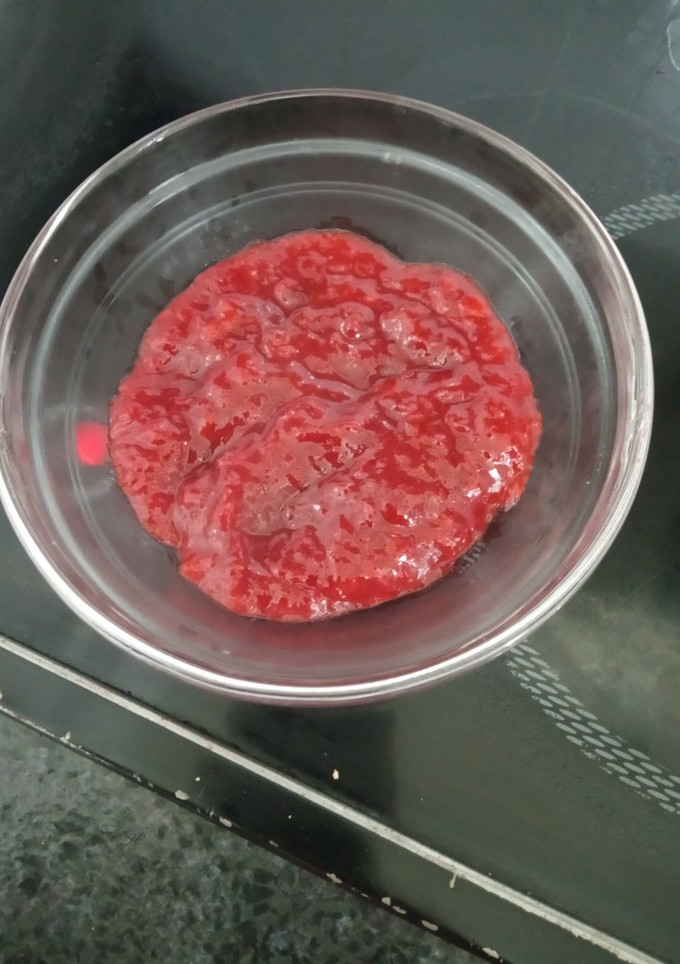 Una foto de Mermelada de fresa