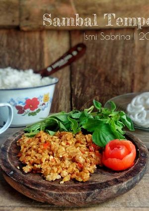 Foto resep Sambal Tempe Penyet #pr_recookmasakanpedas